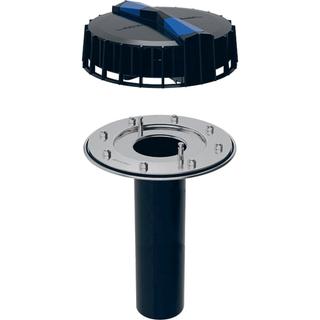 Geberit Dachwassereinlauf Pluvia d 90mm, b 25 l/s, mit Flansch, für Rinne