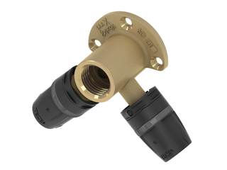 TECE Doppelwandscheibe TECElogo Push 16mmxRp 1/2x16mm, Siliziumbronze