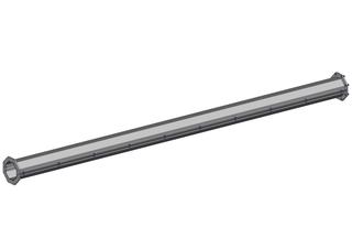 ETA Verlaengerungskanal Asche L=3000 mm fuer Ascheaustragung in Tonne