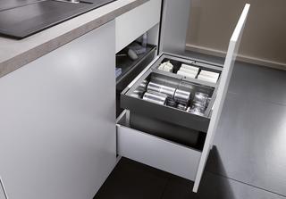 Blanco Abfallsystem FLEXON II 60/2 2 Beh., m Systemdeckel, 1x 30 l, 1x 19 l