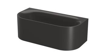 Badewanne BetteLux Oval Silouette-I-3415 anthracite, 170x80x45cm, freistehend