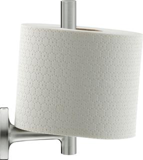 Duravit Reserve-Papierhal. Starck T 5x7,3cm, Edelstahl gebürstet