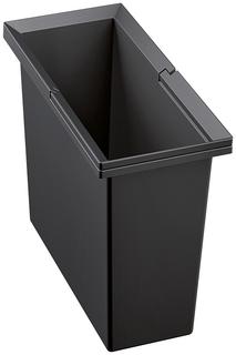 Blanco Eimer 13 l, Kunststoff, schwarz