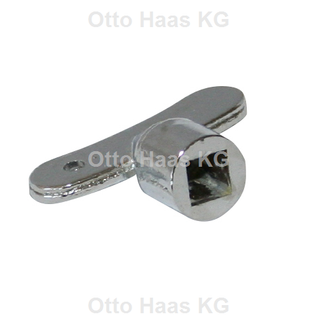 HAAS Steckschlüssel, messing sandgestrahlt