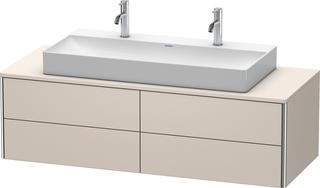 Duravit Waschtisch-Unterschrank XSquare 140x54,8x40cm, 4 La, T matt, N beids.