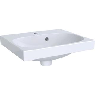 Geberit Handwaschbecken Acanto 45 x 38 cm, mit Hahnloch, mit Überlauf