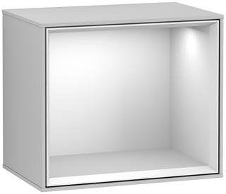 V&B Regalmodul Finion 41,8x35,6x27cm, Reg wh. m, lig grey matt