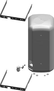 BOSCH Ersatzteil TTNR: 8716766630 Speicher Edelstahl 48l.