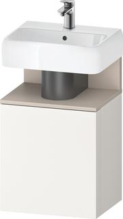 Duravit Waschtisch-Unterschrank Qatego 44x35x64,5cm, 1 T, T r, Tau matt/we matt