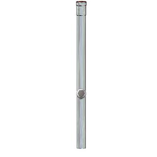LORO X Hochleistungs-Sicherheitsüberlauf DN 100, 1500mm, m Regenstandrohr, Stahl