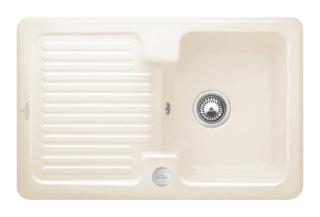 V&B Spüle Condor 45 m Abl.garn, Exzenter, crema CeramicPlus