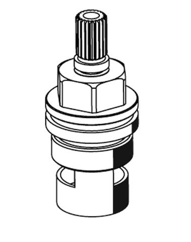Artikelbild 1 des Artikels „SCHELL Keramik-Oberteil MODUS K 90 Grad, DN 15 G 1/2