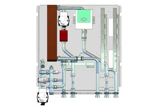 Strawa Frischwasserstation Friwara W-FBR M2-3-W-FBR-32-CU, dezentral