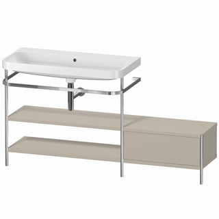 Duravit MWT-Kombi Happy D.2 Plus 160x49cm, o HL, T s-matt, seitl. Anb re
