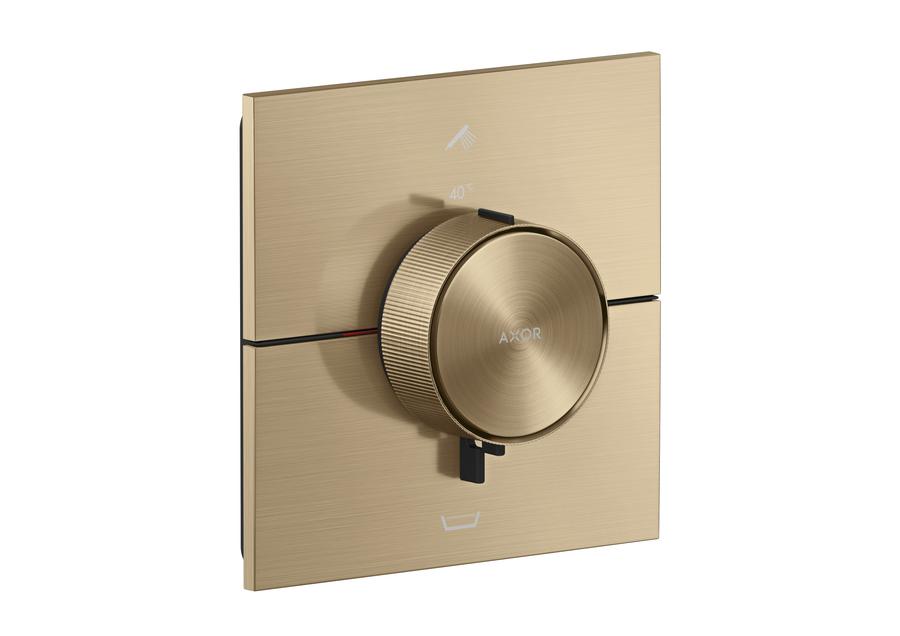 Artikelbild 1 des Artikels „hansgrohe Therm. Axor ShowerSelect ID UP, f 2 Verbr., eckig, brushed bronze brushed bronze“