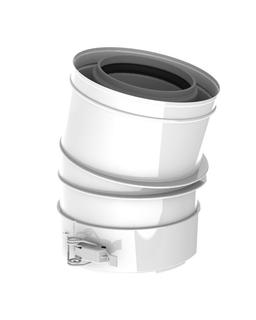 Remeha Bogen DN 80/125, 30Grad, PPS, konzentrisch