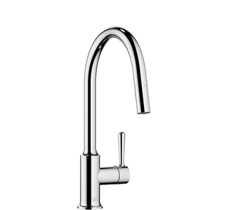 Dornbracht Spültisch-Einhebelmischer VAIA Pull-down herausziehbar, mit Brausefunktion, Ausladung 240 mm