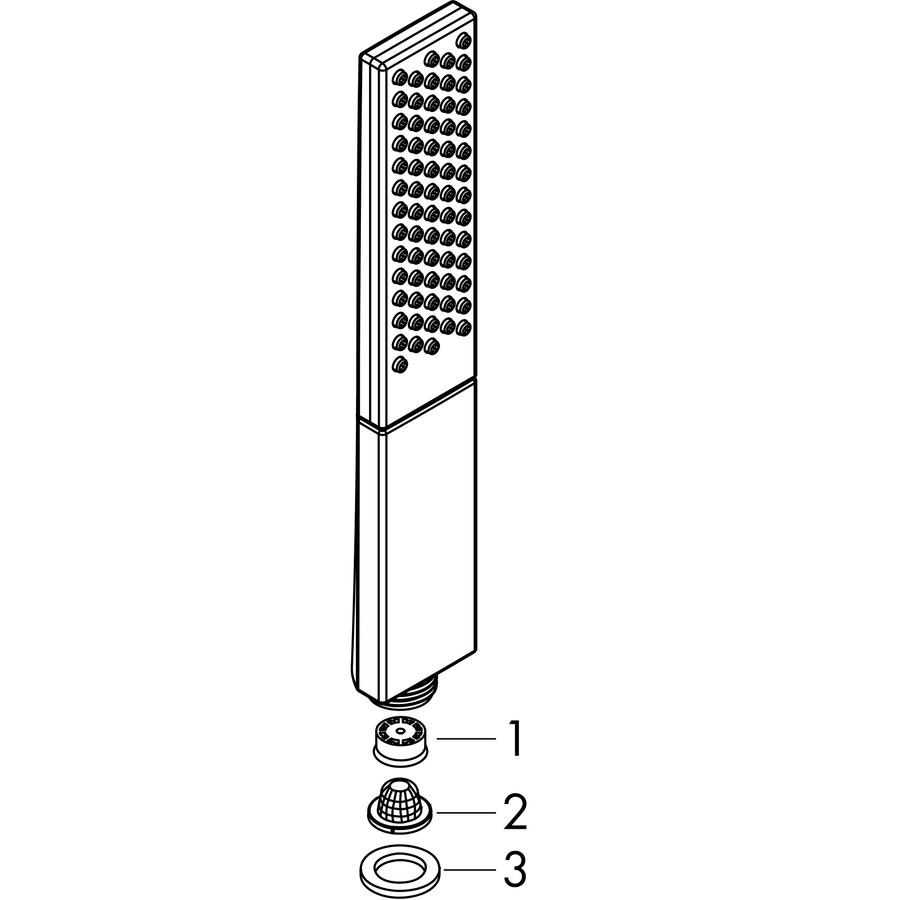 Artikelbild 6 des Artikels „hansgrohe St.h. Rainfinity 100 EcoSm. 100mm, Kopf, 1j, 9 l/m., pol. gold optic polished gold optic“