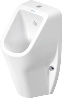 Duravit Urinal D-Code 30,5x29cm, Zul. v o, riml, w H gl, m Fl