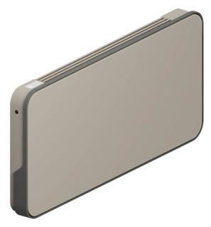 Bemm Hybrid Raumheizkörper Relax 1320x650mm, sw-matt, m LED, h, An re