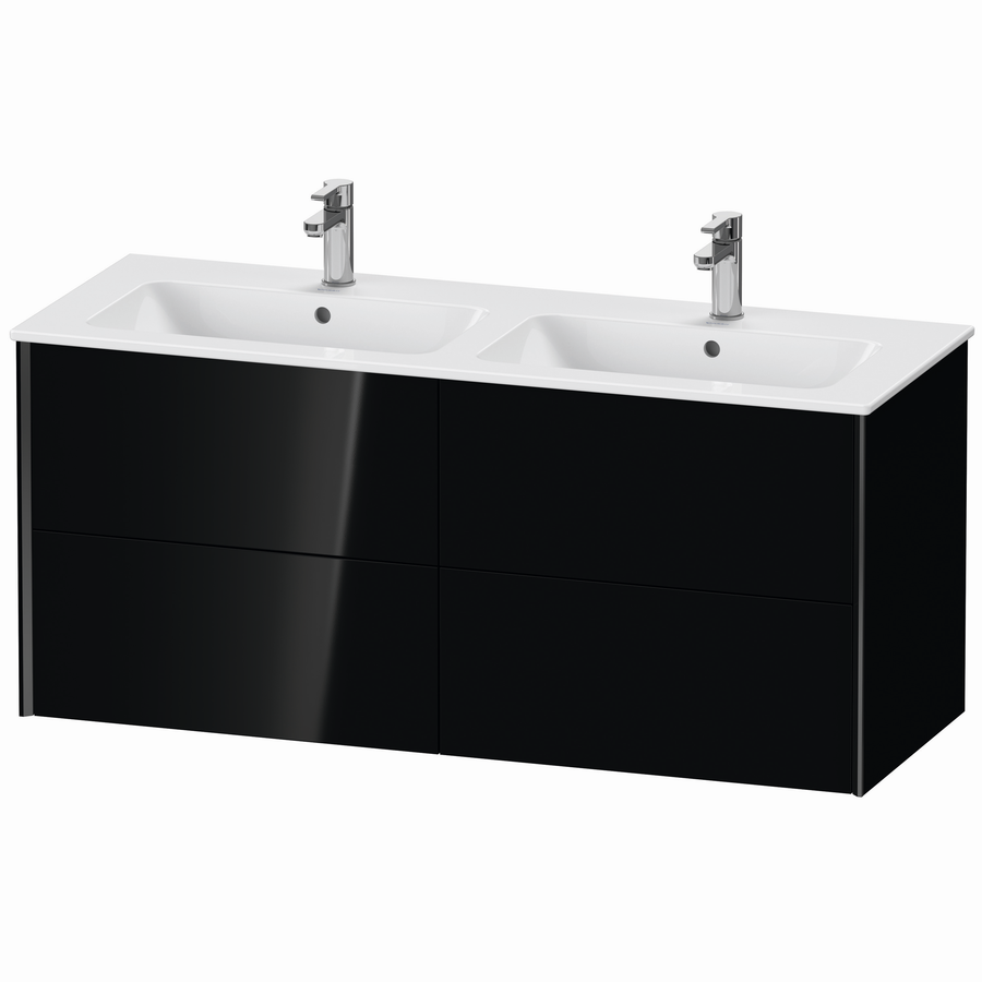 Artikelbild 1 des Artikels „DU Waschtischunterbau wandh. XViu XV4129 Schwarz 480x1280x560mm “