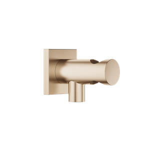 Dornbracht Wandanschlussbogen m int. Brausehalter, Champagne gebürstet