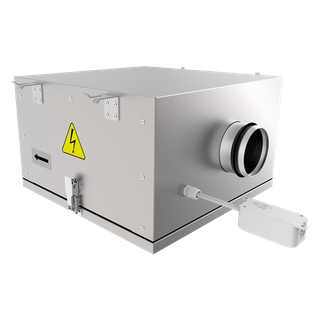 BL Rohrventilator Iso-RB EC 250 radial, isoliertes Gehäuse, DN250
