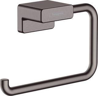 hansgrohe Papierrollenhalter AddStoris o. Deck, brush. bla vc, Wandmont., Met.