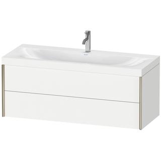Duravit WT-Unterschrank c-bonded XViu 120x48cm, 2 La, 1 HL, C m, R C, we matt