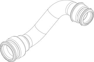 BOSCH Ersatzteil TTNR: 87186680320 Rohr RL Zwischenstück Hydraulik