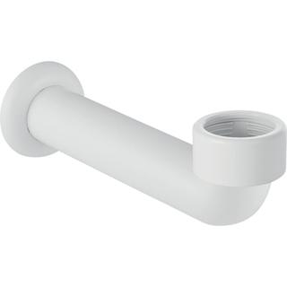 Geberit Anschlussbogen d 50mm, 90Gr, m Wd.-Ros., Kunstst., weiß
