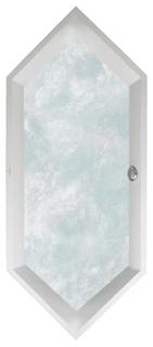 VB Pool AE Squaro UAE190SQR6A1V 1900x800mm Sechseck Weiß Alpin