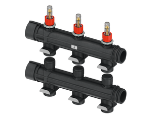 Heizkreisverteiler Set-VL/RL TECEfloor mit Universalanschluss