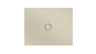 Duschfläche BetteFloor 5711 90x70cm, Gl, Mini-Wannenträger, beige