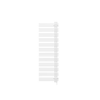 Zehnder Design-Heizkörper Yucca Asym YAZSL170060EAZD, 1736x578mm, J b, R 9005