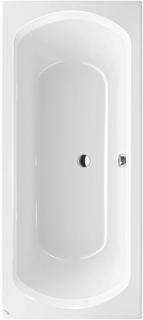 Polypex Rechteck-Badewanne ER-SIE-ES 170x75cm, vulkangrau