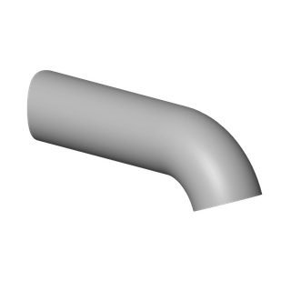 DO Auslauf ERSATZTEILE 091106061 117 x 39 x 27,5 mm Schwarz matt
