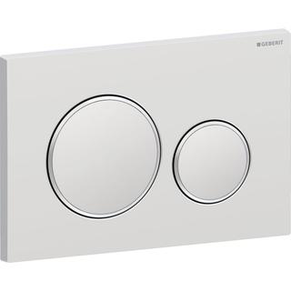 Geberit Betätigungsplatte Sigma20 Round Pl/T ma, Rg. glanz, für 2-Mengen-Spülung