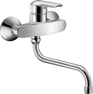 Hansa SPT-Wand-EHM HANSAVANTIS S-Anschlüsse, Ausladung 232mm, chrom