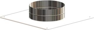 AT Aufsatzplatte DN250/315, 600x600mm Edelstahl V4A