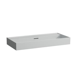 Laufen Aufsatz-Waschtisch KARTELL 100x46cm, US gs, m ÜL, o. Hahnl., gr. ma