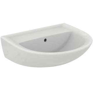 IS Waschtisch Eurovit 55x46x16cm, mit Überlauf, weiß