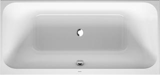 Duravit Rechteck-Badewanne Happy D.2 190x90x46cm, EB-Version, 2 RS, weiß