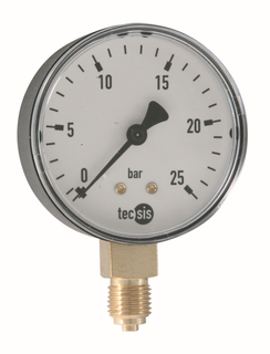 SYR Manometer G 1/4, 0-25 b, mit senkrechtem Anschluss