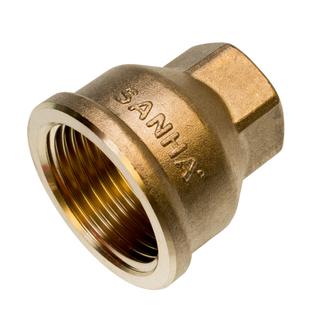Sanha Reduziermuffe PURAFIT 3240 3/4"x1/2", bf Siliziumbr., allstg. IG