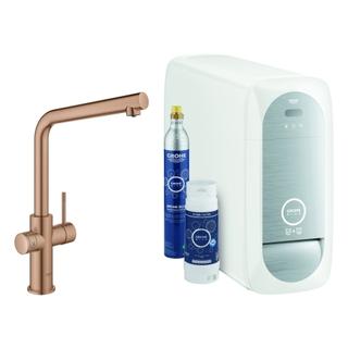 GROHE SPT-EHM Blue Home L-Ausl., Start KI, warm sunset gebürstet