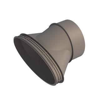 NIBE Seitenadapter für Verteiler 6fach Anschluss DN 125