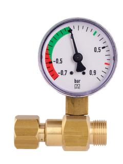 Afriso Unterdruckmanometer G 3/8, mit 60Grad Konus
