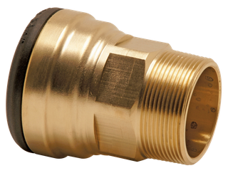 AIPS Übergangsnippel VSH Tectite T243G 54mmxR 2, RG b. 28mm, IG/AG, Cu, lösbar