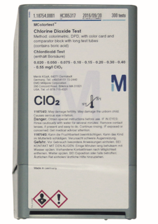 JUDO Messbesteck Chlordioxid Farbvergleichsmessbesteck